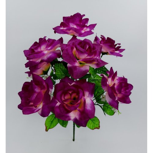 Искуственные цветы roza-9-ka-s 1053