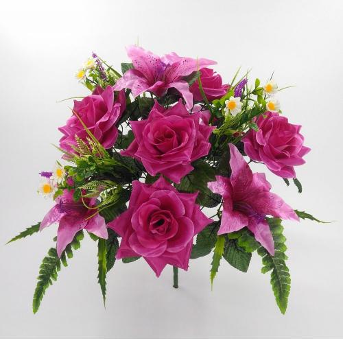 Искуственные цветы roza----liliya-atlas-10-ka