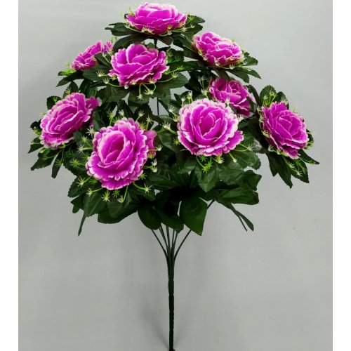 Искуственные цветы roza-korzinka-9-ka 7194