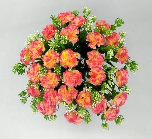 Искуственные цветы gvozdika-kush-27-golov