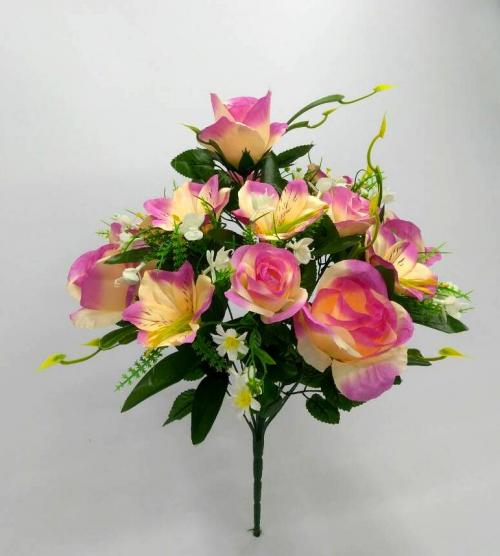 Искуственные цветы dekor-roza---liliya-13-ka- 899